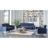 Hemera Living Room Set (Vika Navy Blue)