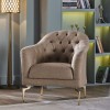 Montego Accent Chair (Dark Vizon)