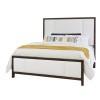 Crafted Cherry Erin's Upholstered Bed (Dark)