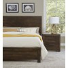Crafted Cherry Ben's Plank Bedroom Set (Dark)