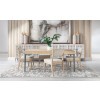 Biscayne Dining Room Set w/ Woven Back Chairs