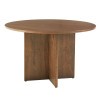 Crafted Cherry Wood Base 60 Inch Round Table (Medium)
