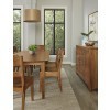 Crafted Cherry 72 Inch Surfboard Dining Set w/ Ladderback Chairs (Medium)