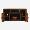 Cannon Valley Fireplace w/ Logset