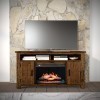 Cannon Valley Fireplace w/ Logset