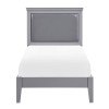 Seabright Youth Panel Bed (Gray)