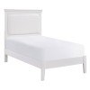 Seabright Youth Panel Bed (White)