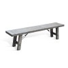 Alpine Grey Bench w/ Turnbuckle