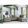 Creswell Stone Left Sofa Chaise Sectional