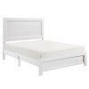Corbin Panel Bed (White)