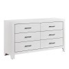 Corbin Youth Panel Bedroom Set (White)