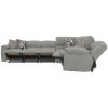 Quinn Nature Reclining Sectional w/ Heat and Massage