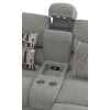 Quinn Nature Reclining Sectional w/ Heat and Massage