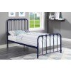 Bethany Youth Metal Platform Bed (Blue)