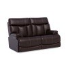 Clive Power Reclining Loveseat (Brown)