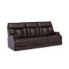Clive Power Reclining Sofa (Brown)
