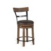 Doe Valley Wine Barrel Base Pub Table Set w/ Barstools