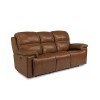Fenwick Power Reclining Sofa (Brown)