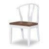 Beckett Wishbone Back Side Chair (White) (Set of 2)