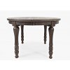Madison County Round to Oval Dining Table (Barnwood)