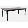 Madison County Dining Table (Vintage Black and Barnwood)