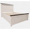 Madison County Panel Bed (Vintage White)