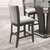 Camelia Counter Height Chair (Grey) (Set of 2)