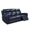 Jonathan Power Reclining Sofa (Blue)