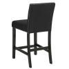 Lennon 5-Piece Black Counter Height Dining Set