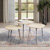 Reeves 3-Piece Nesting Table Set (Natural)