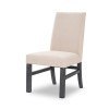 Westwood Upholstered Side Chair (Charred Oak) (Set of 2)