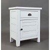 Artisans Craft Accent Table (Weathered White)