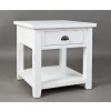 Artisans Craft End Table (Weathered White)