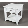 Artisans Craft End Table (Weathered White)