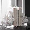 Charbel White Bookends (Set of 2)