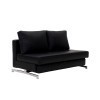 K43-2 Premium 59 Inch Sofa Bed (Black)