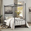Chelone Twin Canopy Metal Bed