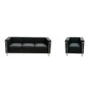 Cour Italian Leather Living Room Set