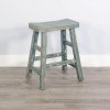 Marina Counter Height Saddle Seat Stool (Sea Grass) (Set of 2)