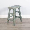 Marina Counter Height Saddle Seat Stool (Sea Grass) (Set of 2)