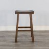 Homestead 30 Inch Saddle Seat Stool (Set of 2)