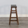 Homestead 30 Inch Saddle Seat Stool (Set of 2)
