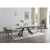 Swan Dining Room Set w/ Venice Taupe Chairs