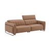 President Cognac Reclining Sofa