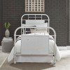 Vintage Youth Metal Bed (Antique White)