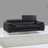 A973 Leather Sofa (Black)
