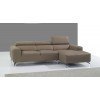A978B Leather Right Chaise Sectional