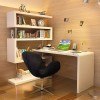 KD02 Modern Office Desk w/ Shelf