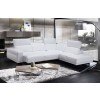 Davenport Right Chaise Sectional (Snow White)