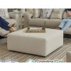 Searsport Castered Cocktail Ottoman (Cement)